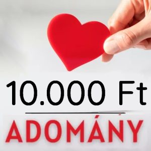Adomány 10.000 Ft