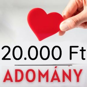 Adomány 20.000 Ft